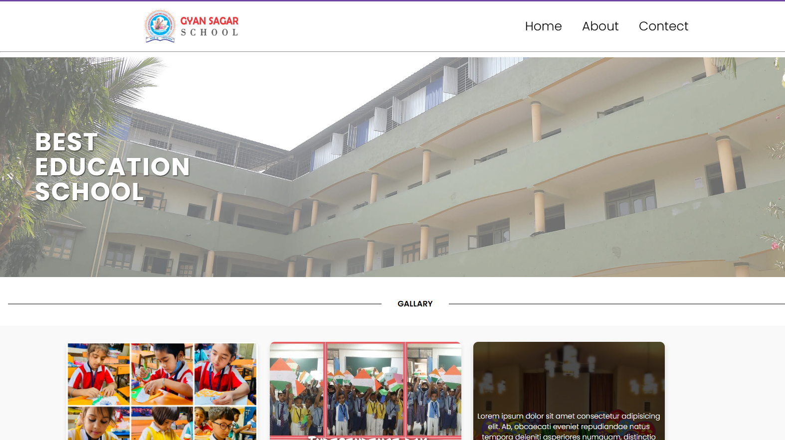 School Website 2